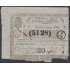 Cuba Lotería De La Isla 18 de Agosto de 1870 Sorteo nº 846 ( 5128 )