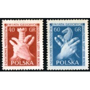 AJZ1  Polonia Poland  Nº 845/46   1956   MH