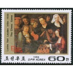 AJZ1 Corea del Norte DPR 1998 1988 Ajedrez MNH AJZ1 Corea del Norte DPR 1998 1988 Ajedrez MNH
