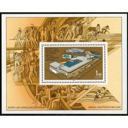 AJZ1 Alemania DDR HB 62 1981 Ajedrez MNH AJZ1 Alemania DDR HB 62 1981 Ajedrez MNH