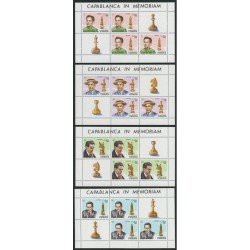 AJZ2 Cuba 2409/12 MP 1982 Ajedrez MNH AJZ2 Cuba 2409/12 MP 1982 Ajedrez MNH