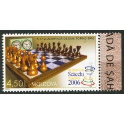 AJZ1 Moldavia Nº 476 2006 Ajedrez MNH AJZ1 Moldavia Nº 476 2006 Ajedrez MNH