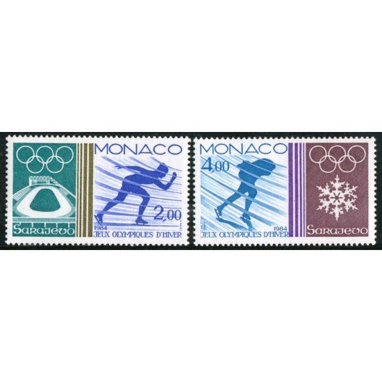 DEP1 Monaco  Nº 1416/17   1984   MNH