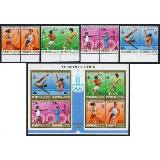 DEP1 Penrhyn 125/32 + HB 22 MNH DEP1 Penrhyn 125/32 + HB 22 MNH