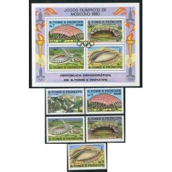 DEP1 Santo Tomás y Príncipe Nº 598/02 + HB 18 MNH DEP1 Santo Tomás y Príncipe Nº 598/02 + HB 18 MNH