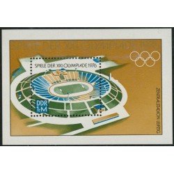 DEP1 Alemania Oriental DDR HB 41 1976 MNH DEP1 Alemania Oriental DDR HB 41 1976 MNH