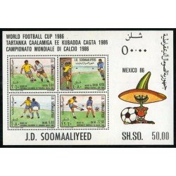 DEP1 Somalia HB 20 1986 MNH DEP1 Somalia HB 20 1986 MNH