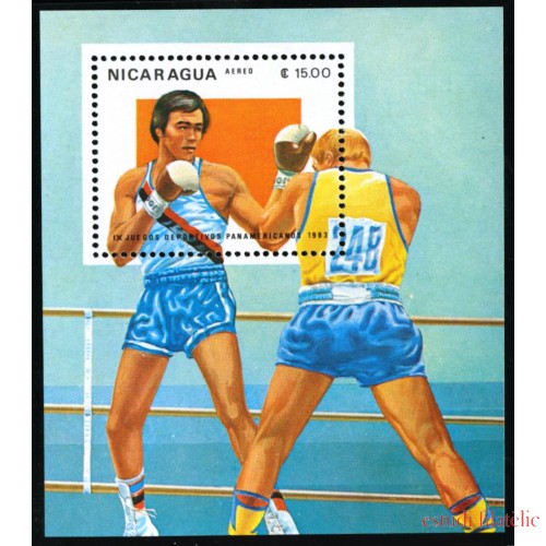Nicaragua HB 157 1983 9º Juegos deportivos panamericanos MNH