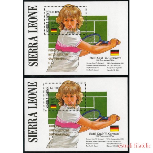 DEP1 Sierra Leona Sierra Leone HB 88/89  MNH