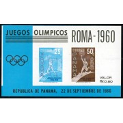 DEP1 Panama HB 8 1960 Juegos Olímpicos Roma MNH