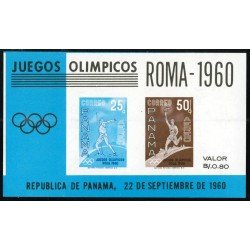 DEP1 Panama HB 8 1960 Juegos Olímpicos Roma MNH DEP1 Panama HB 8 1960 Juegos Olímpicos Roma MNH
