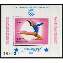 DEP1 Rumanía Romania HB 126 1976 MNH DEP1 Rumanía Romania HB 126 1976 MNH