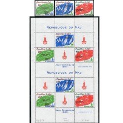 DEP1 Mali A 397/99 + HB 1980 MNH DEP1 Mali A 397/99 + HB 1980 MNH