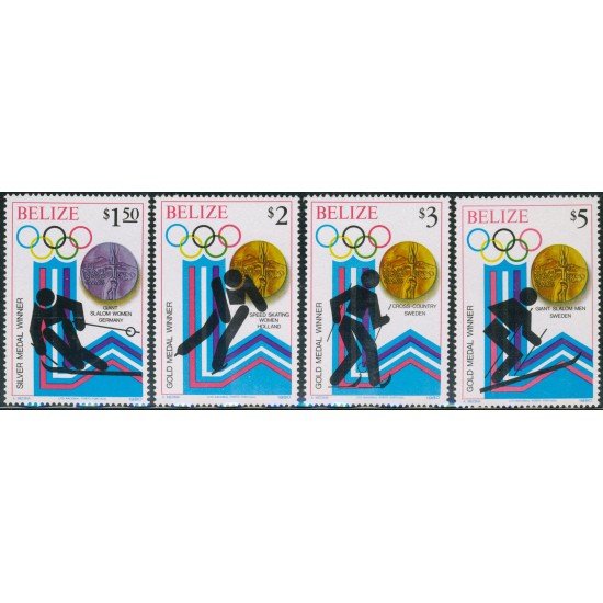 DEP2 Belize 487/94 + HB 20/21 deportes MNH DEP2 Belize 487/94 + HB 20/21 deportes MNH