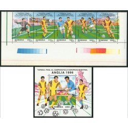 DEP2 Rumanía Romania Nº 4323/27 + HB 243 1996 MNH DEP2 Rumanía Romania Nº 4323/27 + HB 243 1996 MNH