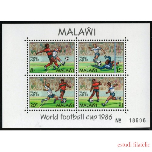 DEP2 Malawi HB 66 1986 MNH