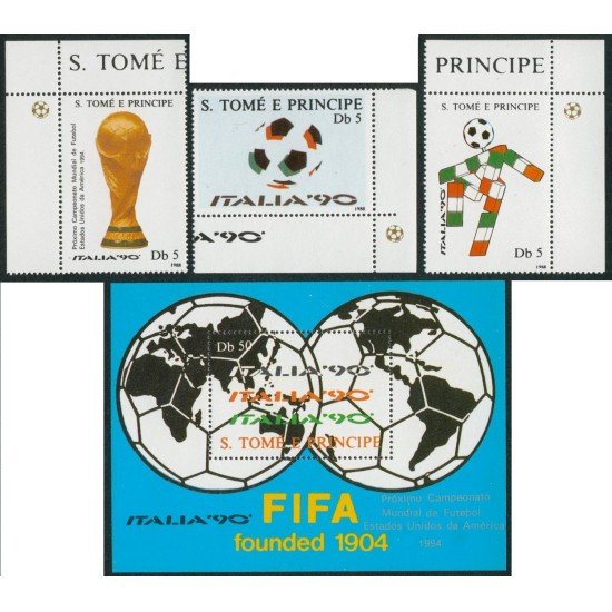 DEP2 Santo Tomás y Príncipe Nº 931A/D + HB 63C MNH DEP2 Santo Tomás y Príncipe Nº 931A/D + HB 63C MNH