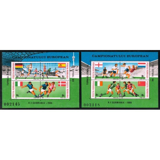 DEP2 Rumanía Romania HB 195/96 MNH DEP2 Rumanía Romania HB 195/96 MNH