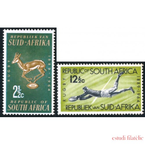 DEP2 Sudáfrica South Africa  Nº 278/79  Deportes 1964   MNH