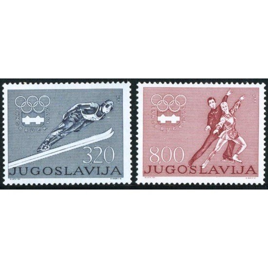 DEP2 Yugoslavia 1519/20 MNH DEP2 Yugoslavia 1519/20 MNH