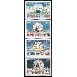 DEP2 Suecia Sweden 1512/15  1989 Le Globe nuevo palacio deportivo de Estocolmo MNH