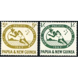 DEP2 Papúa y New Guinea 54/55 1963 MNH DEP2 Papúa y New Guinea 54/55 1963 MNH