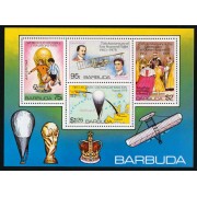DEP2 Barbuda  HB 38 deportes fútbol  MNH