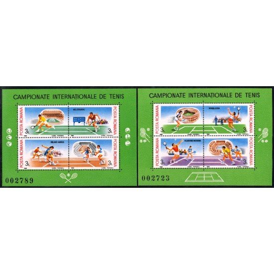 DEP2 Rumanía Romania HB 196A/B MNH DEP2 Rumanía Romania HB 196A/B MNH