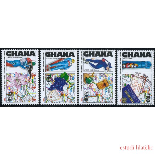 DEP2 Ghana 1322/25 + HB 186   MNH