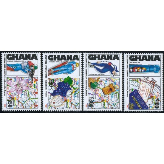 DEP2 Ghana 1322/25 + HB 186   MNH