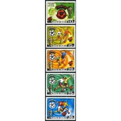 DEP2 Corea del Norte DPR Korea 1643/47 MNH DEP2 Corea del Norte DPR Korea 1643/47 MNH