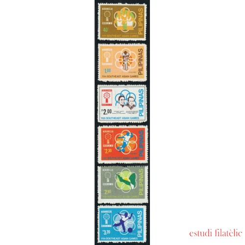 DEP2 Filipinas Philippines  Nº 1262/67    MNH