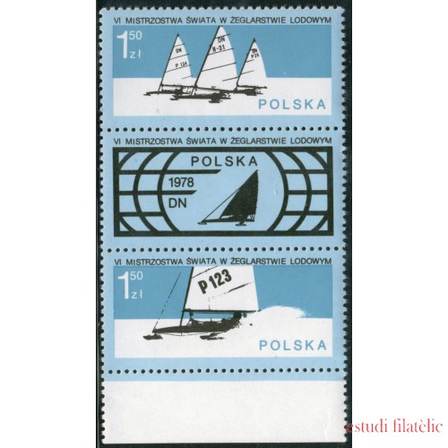 DEP3 Polonia Poland Nº 2368/69  1978  MNH
