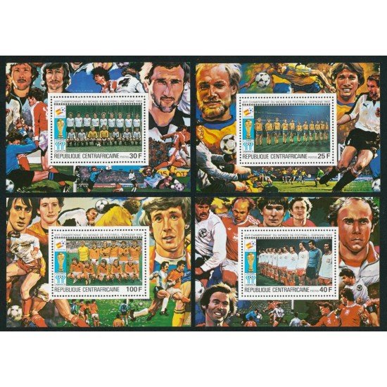 DEP3 Rep. Centroafricana HB 436/44 + A234/35 + HB 45 MNH DEP3 Rep. Centroafricana HB 436/44 + A234/35 + HB 45 MNH