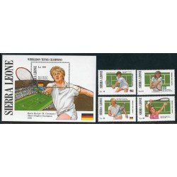 DEP3 Sierra Leona Sierra Leone Nº 831/34 + HB 65 MNH DEP3 Sierra Leona Sierra Leone Nº 831/34 + HB 65 MNH