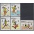Nicaragua 1175/79 1982 España 82 Copa del mundo de Fútbol MNH