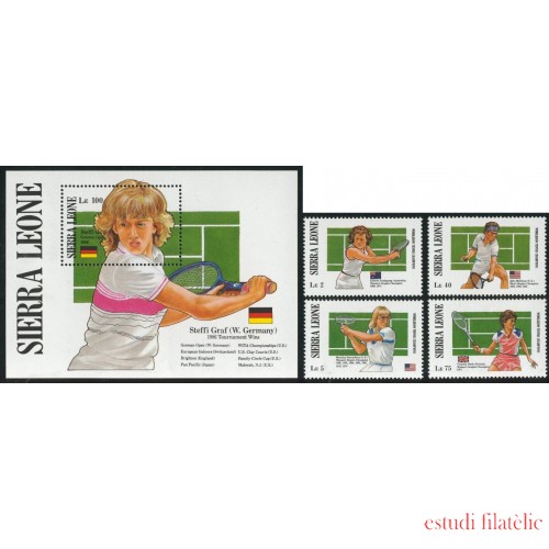 DEP3  Sierra Leona Sierra Leone Nº 835/38 + HB 66  MNH