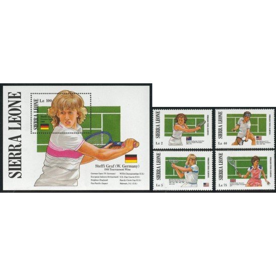 DEP3 Sierra Leona Sierra Leone Nº 835/38 + HB 66 MNH DEP3 Sierra Leona Sierra Leone Nº 835/38 + HB 66 MNH