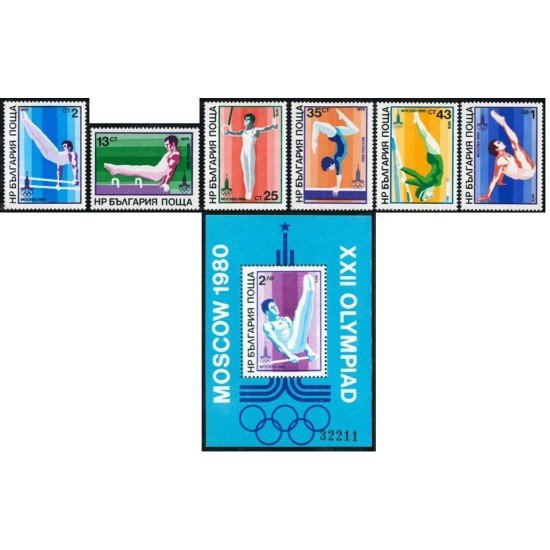 DEP3 Bulgaria Bulgary Nº 2477/82 + HB 88 MNH DEP3 Bulgaria Bulgary Nº 2477/82 + HB 88 MNH