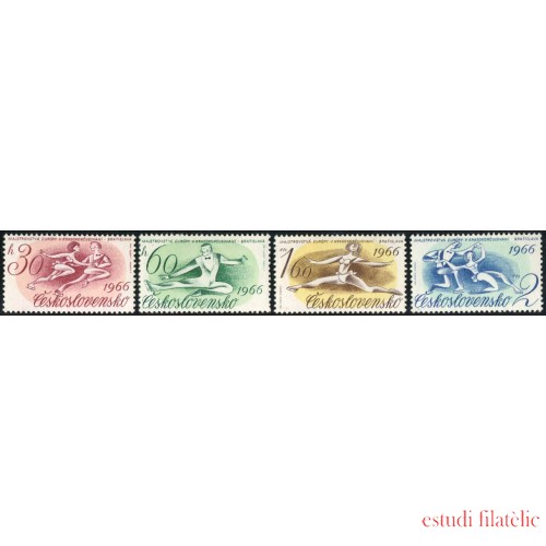DEP3  Checoslovaquia  Czechoslovakia Nº 1457/60  1966   MNH