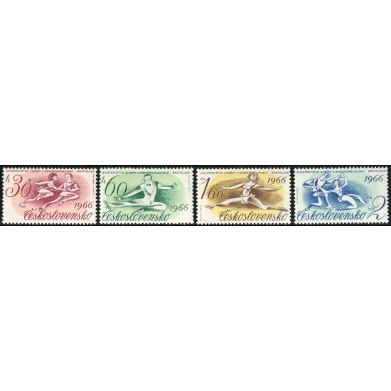 DEP3 Checoslovaquia Czechoslovakia Nº 1457/60 1966 MNH DEP3 Checoslovaquia Czechoslovakia Nº 1457/60 1966 MNH