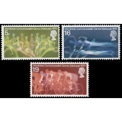 DEP3 Gran Bretaña 596/98 1970 Juegos de la Commonwealth en Edimburgo MNH DEP3 Gran Bretaña 596/98 1970 Juegos de la Commonwealth en Edimburgo MNH
