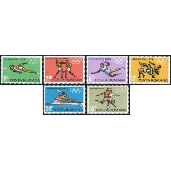 DEP3 Rumanía Romania Nº 2688/93 1972 MNH DEP3 Rumanía Romania Nº 2688/93 1972 MNH