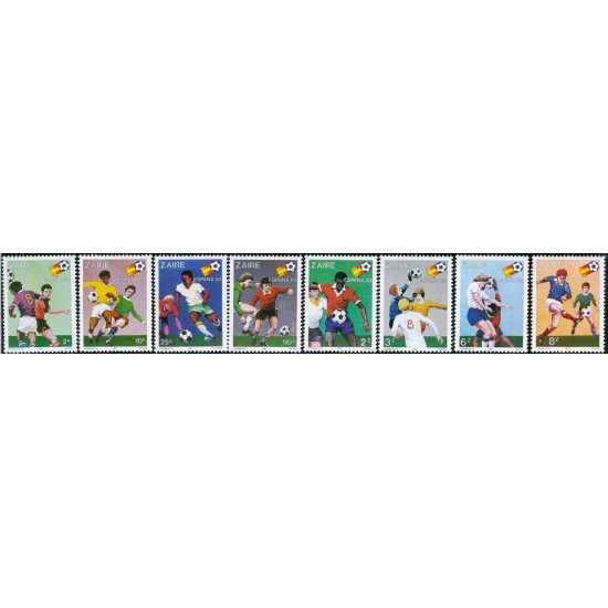 DEP3 Zaire 1043/50 1981 MNH DEP3 Zaire 1043/50 1981 MNH