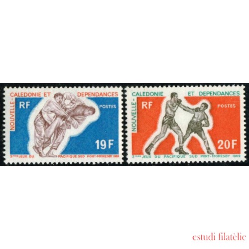 DEP4  Nueva Caledonia New Caledonia Nº 361/62  1969