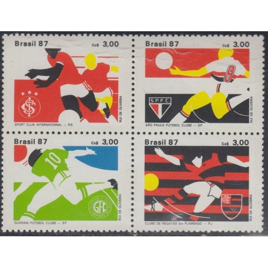 Brasil Brazil Nº 1848/51 1987 MNH Brasil Brazil Nº 1848/51 1987 MNH