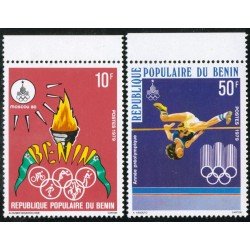 DEP4 Benín Nº 455/56 1979 deportes MNH DEP4 Benín Nº 455/56 1979 deportes MNH