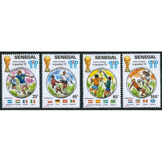 DEP4 Senegal Nº 495/98 1978 MNH DEP4 Senegal Nº 495/98 1978 MNH