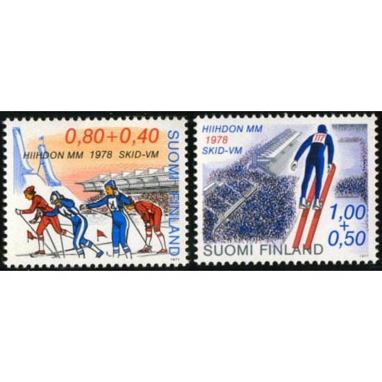DEP4 Finlandia Finland Nº 780/81 1978 MNH DEP4 Finlandia Finland Nº 780/81 1978 MNH