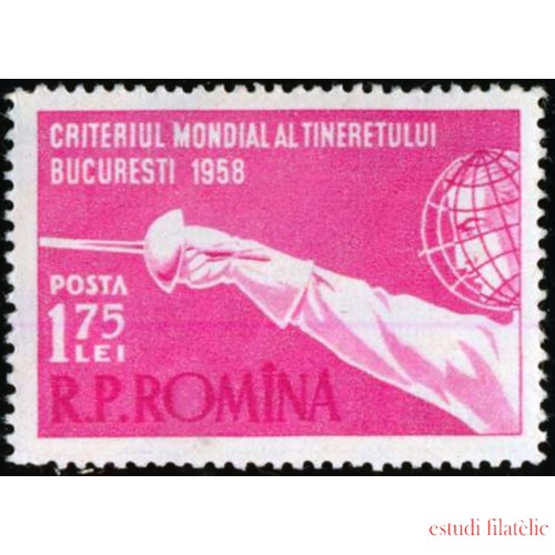 DEP4  Rumanía  Romania  Nº 1570  1958   MNH